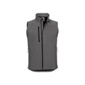 Titanium - Front - Russell Mens Softshell Gilet
