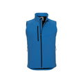 Azure - Front - Russell Mens Softshell Gilet