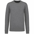 Grey Heather - Front - Kariban Unisex Adult Eco Friendly Crew Neck Sweatshirt