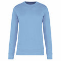 Sky Blue - Front - Kariban Unisex Adult Eco Friendly Crew Neck Sweatshirt