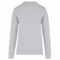 Snow Grey - Back - Kariban Unisex Adult Eco Friendly Crew Neck Sweatshirt