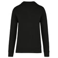 Black - Back - Kariban Unisex Adult Eco Friendly Crew Neck Sweatshirt