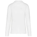 White - Back - Kariban Unisex Adult Eco Friendly Crew Neck Sweatshirt