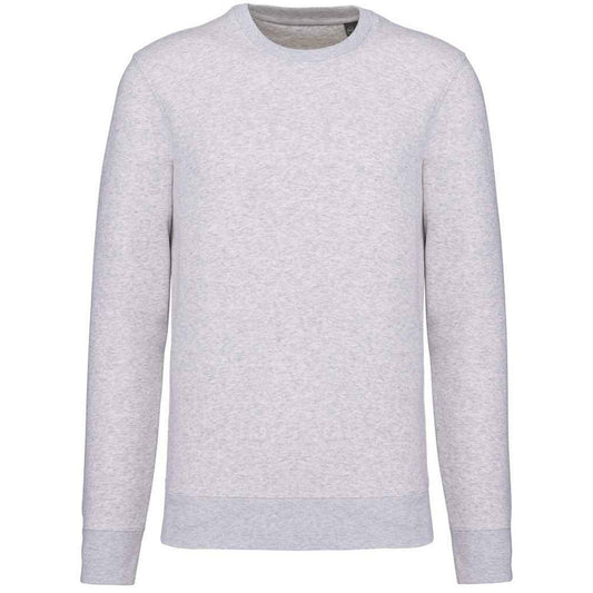 Ash Heather - Front - Kariban Unisex Adult Eco Friendly Crew Neck Sweatshirt