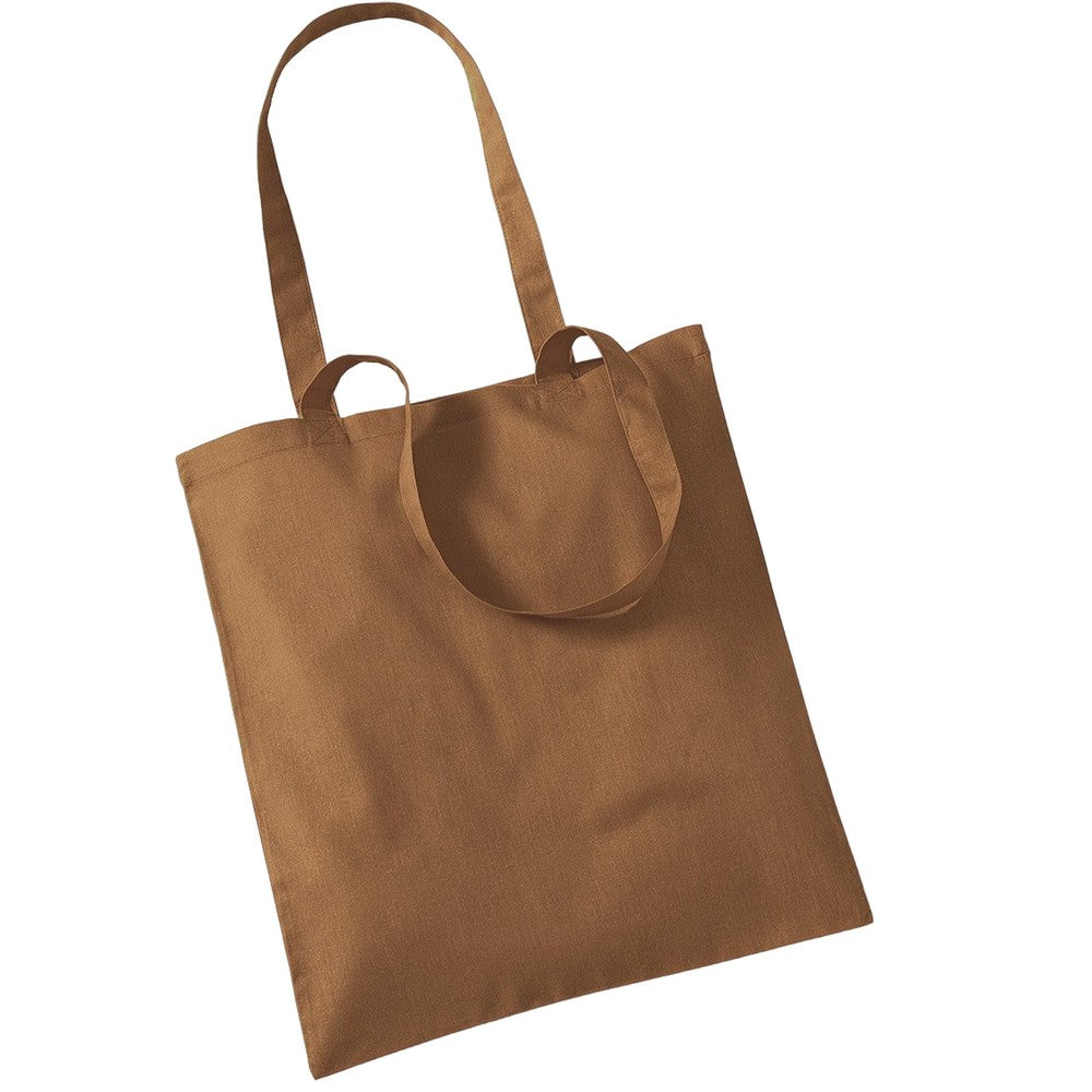 Caramel - Back - Westford Mill Long Handle Tote Bag