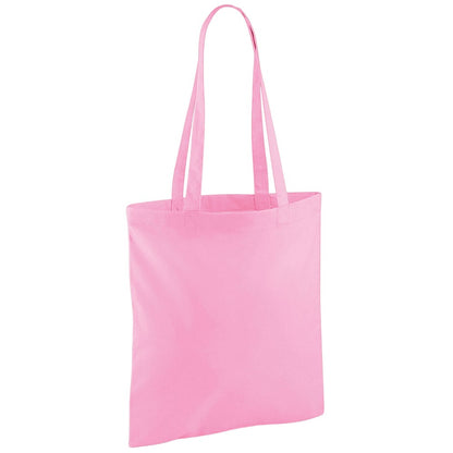 Classic Pink - Front - Westford Mill Long Handle Tote Bag