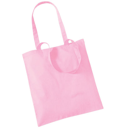 Classic Pink - Back - Westford Mill Long Handle Tote Bag