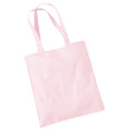 Pastel Pink - Back - Westford Mill Long Handle Tote Bag
