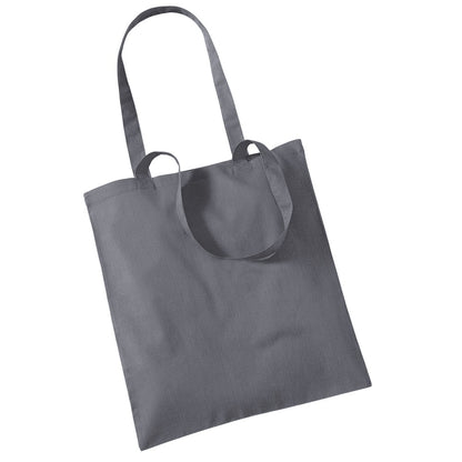 Graphite - Back - Westford Mill Long Handle Tote Bag