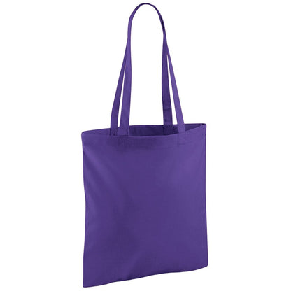 Purple - Front - Westford Mill Long Handle Tote Bag