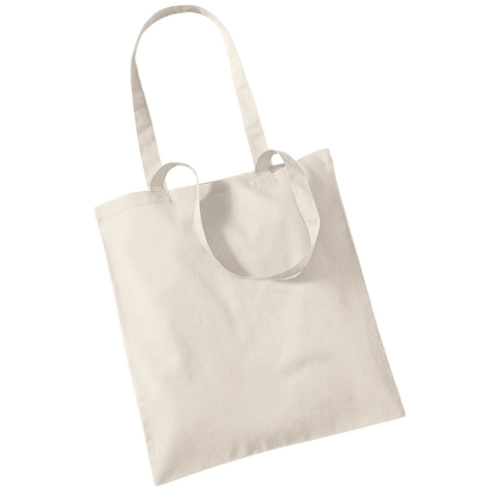 Sand - Back - Westford Mill Long Handle Tote Bag