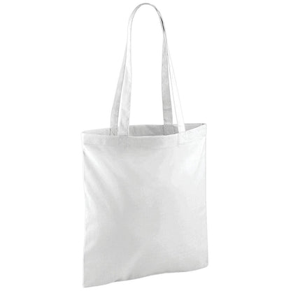 White - Front - Westford Mill Long Handle Tote Bag
