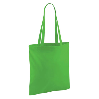 Apple Green - Front - Westford Mill Long Handle Tote Bag