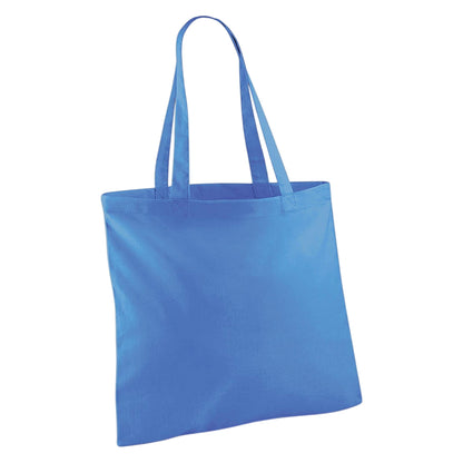 Cornflower Blue - Back - Westford Mill Long Handle Tote Bag