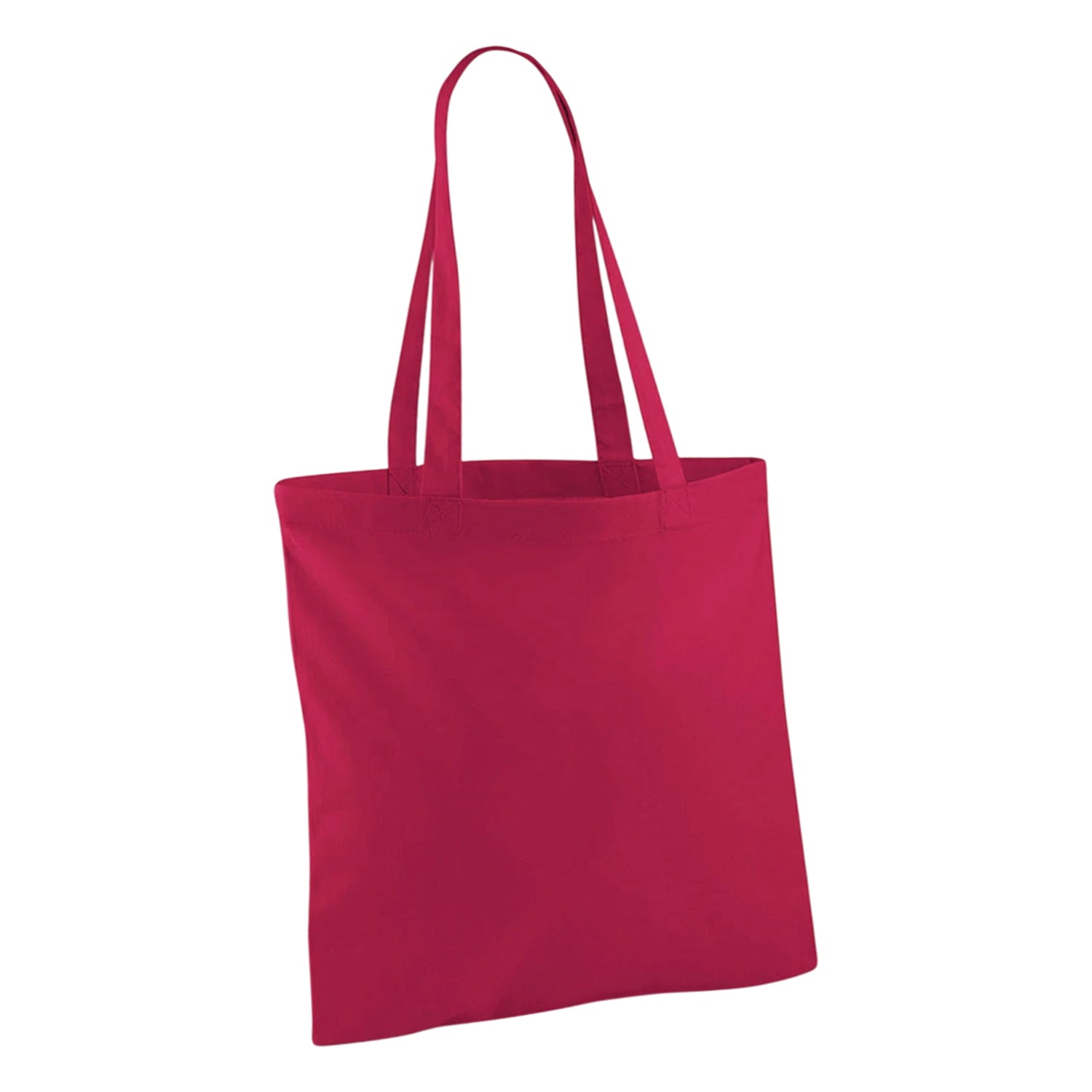Cranberry - Back - Westford Mill Long Handle Tote Bag