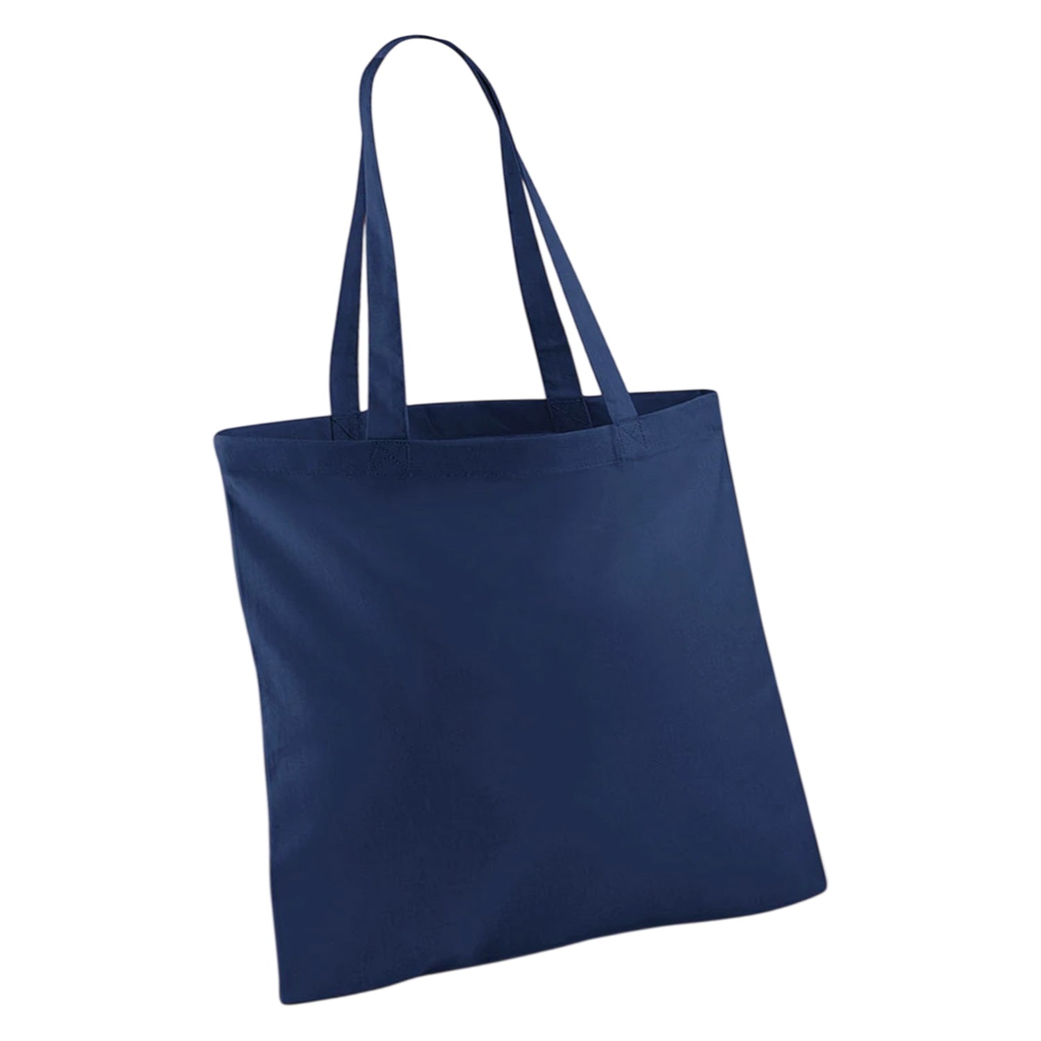 French Navy - Back - Westford Mill Long Handle Tote Bag