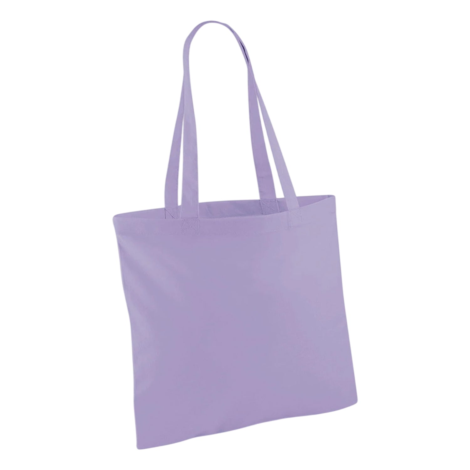 Lavender - Back - Westford Mill Long Handle Tote Bag