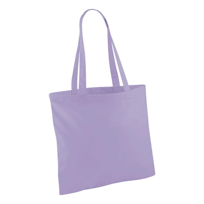Lavender - Back - Westford Mill Long Handle Tote Bag