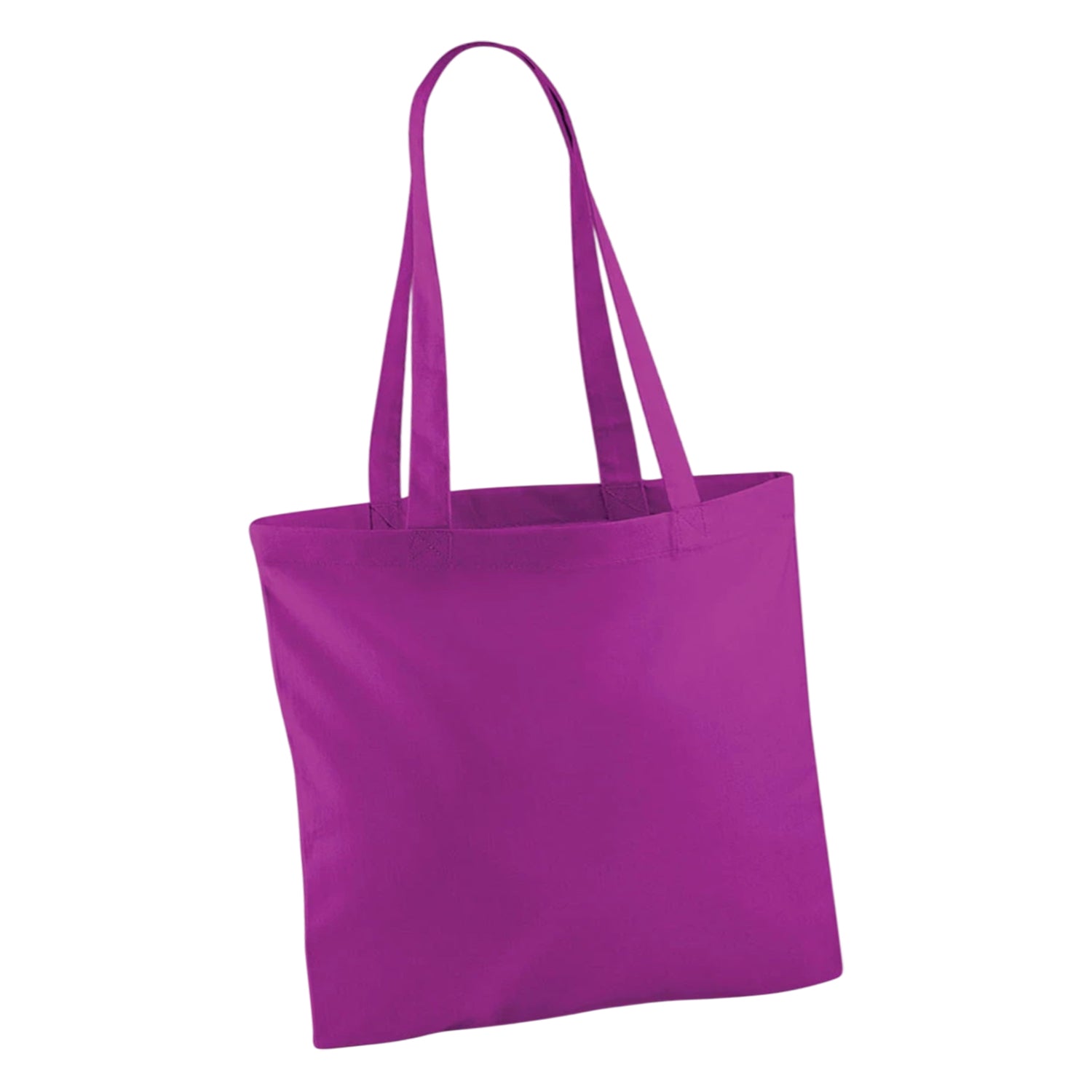 Magenta - Back - Westford Mill Long Handle Tote Bag