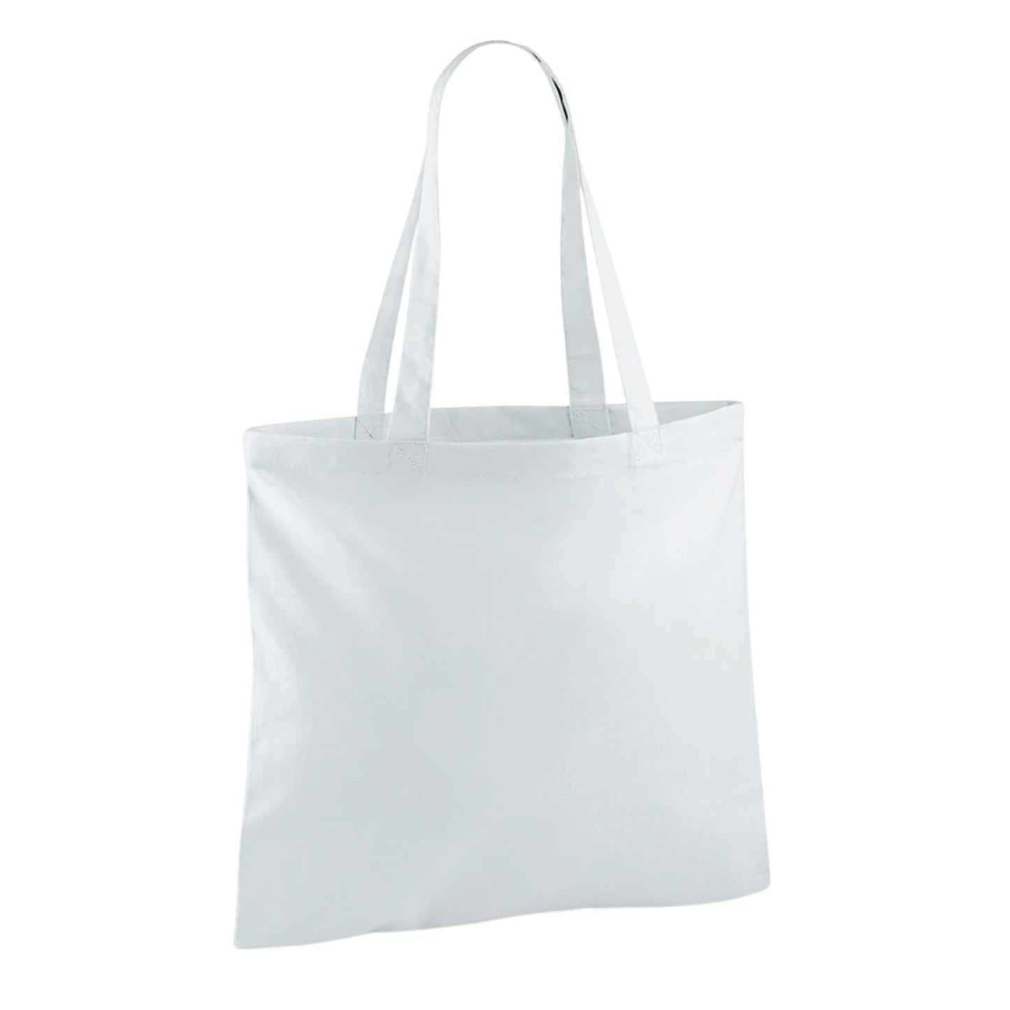 Pastel Blue - Back - Westford Mill Long Handle Tote Bag