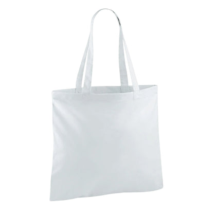 Pastel Blue - Back - Westford Mill Long Handle Tote Bag