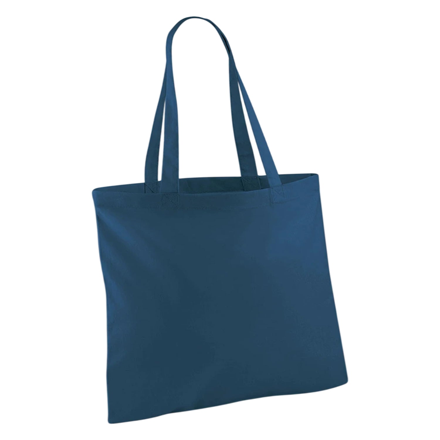 Petrol - Back - Westford Mill Long Handle Tote Bag
