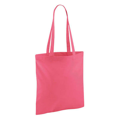 Raspberry - Front - Westford Mill Long Handle Tote Bag