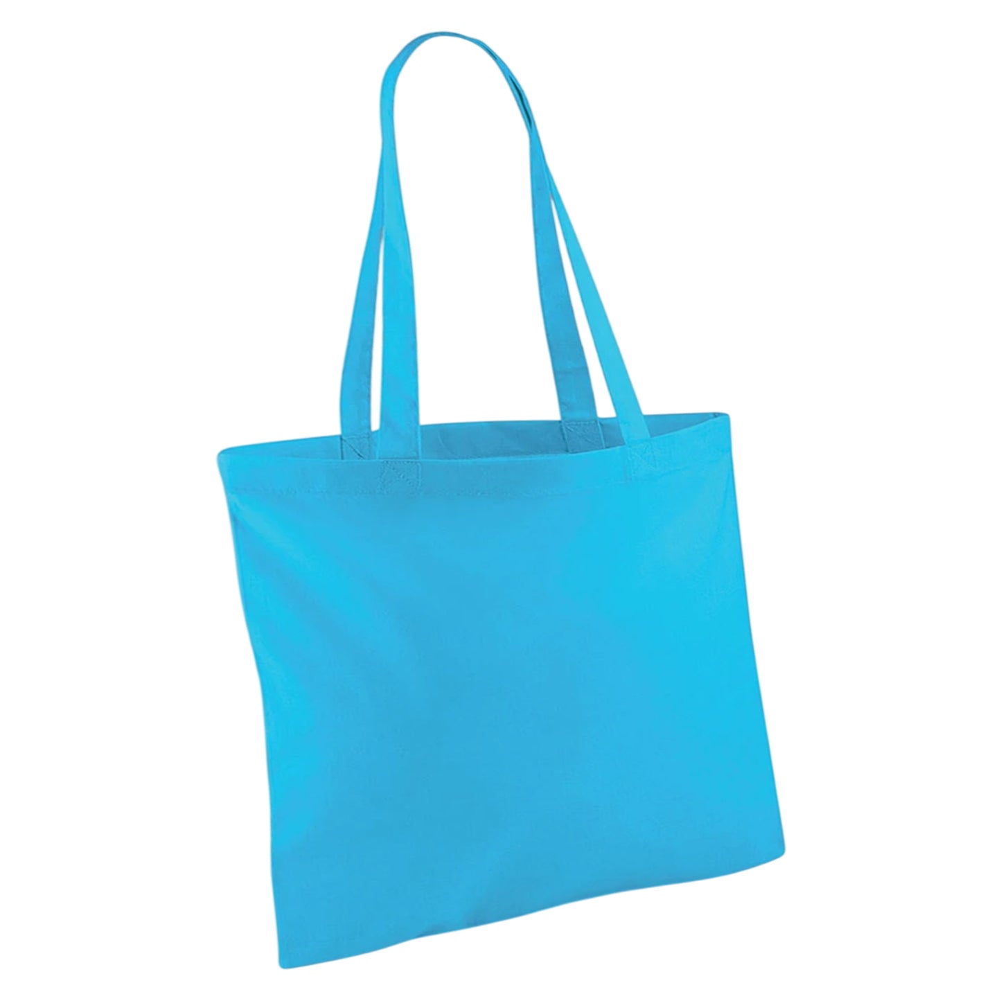 Surf Blue - Back - Westford Mill Long Handle Tote Bag