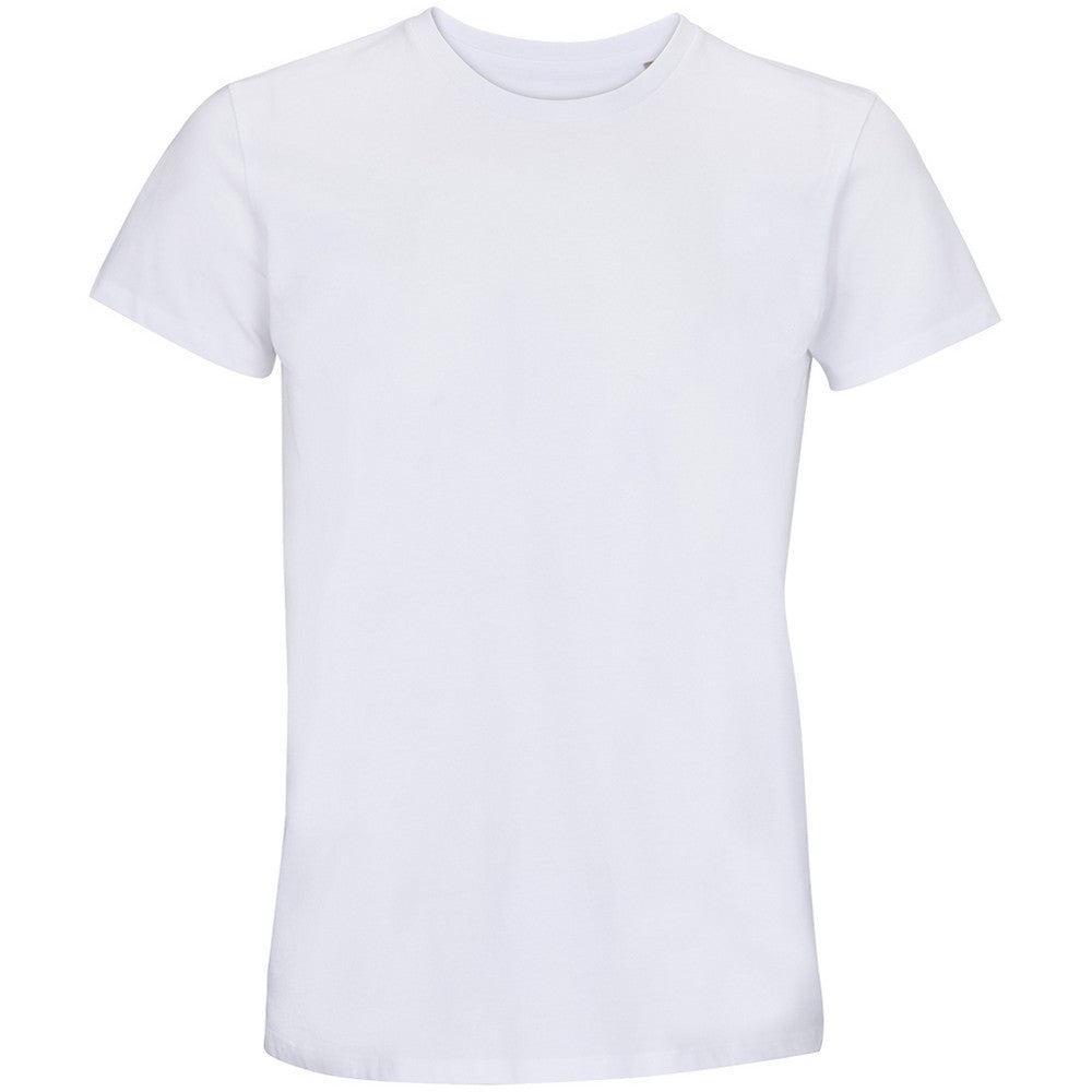 White - Front - SOLS Unisex Adult Crusader Recycled T-Shirt