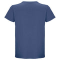 Denim - Back - SOLS Unisex Adult Crusader Recycled T-Shirt