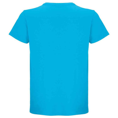 Aqua - Pack Shot - SOLS Unisex Adult Crusader Recycled T-Shirt