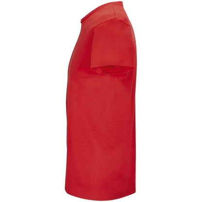 Bright Red - Side - SOLS Unisex Adult Crusader Recycled T-Shirt