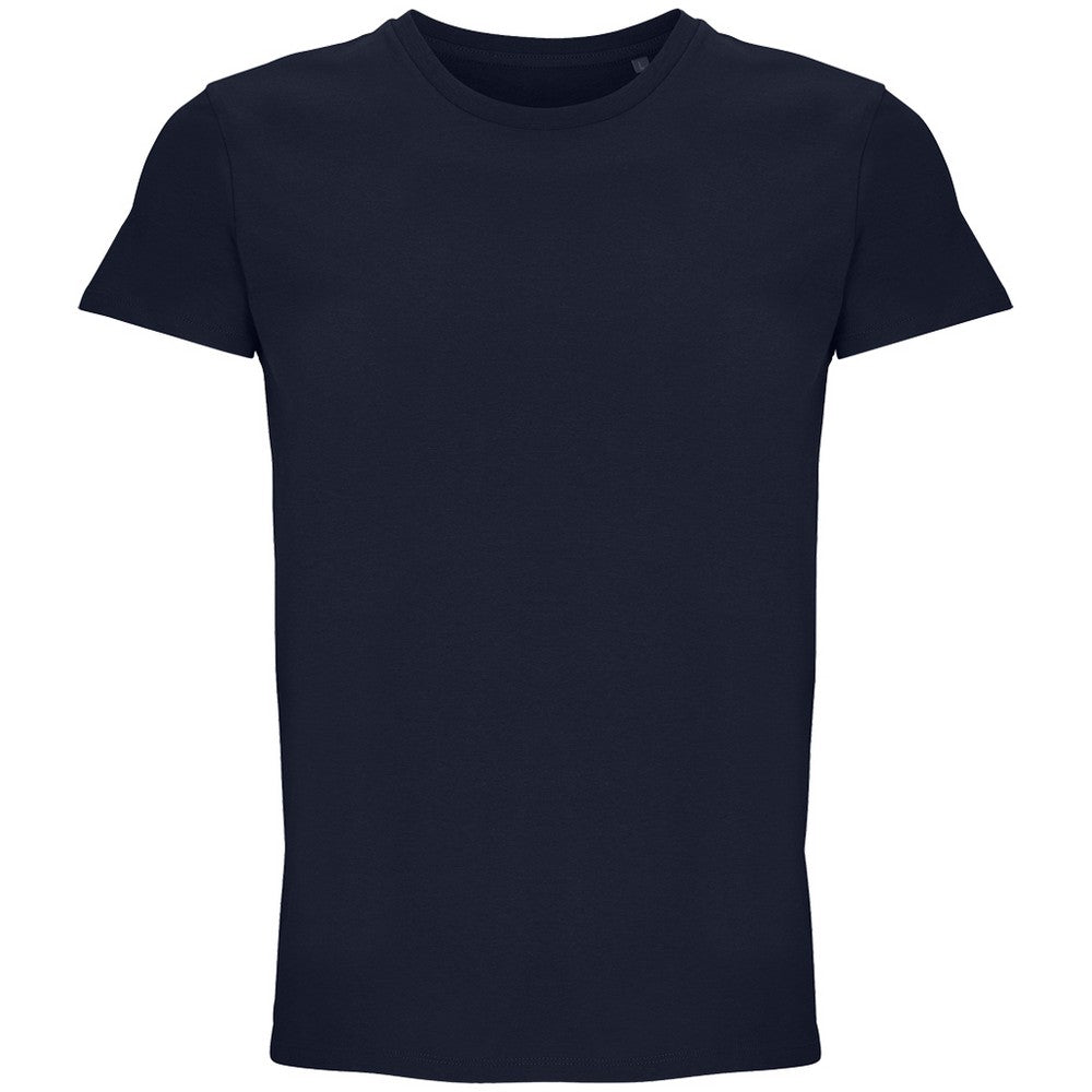 French Navy - Front - SOLS Unisex Adult Crusader Recycled T-Shirt