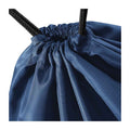 Navy - Back - Bagbase Budget Drawstring Bag