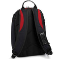 Black-Classic Red - Back - Bagbase Teamwear Backpack