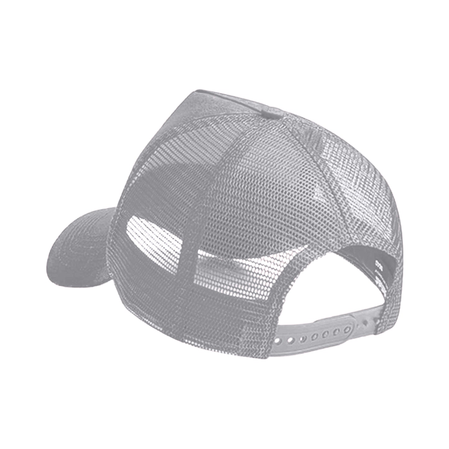 Light Grey - Back - Beechfield Unisex Adult Snapback Trucker Cap
