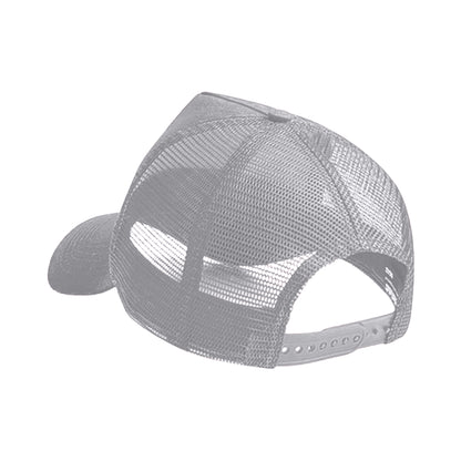 Light Grey - Back - Beechfield Unisex Adult Snapback Trucker Cap