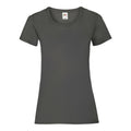 Light Graphite - Front - Fruit of the Loom Womens-Ladies Lady Fit T-Shirt