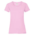 Light Pink - Front - Fruit of the Loom Womens-Ladies Lady Fit T-Shirt