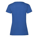 Royal Blue - Back - Fruit of the Loom Womens-Ladies Lady Fit T-Shirt