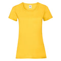 Sunflower - Front - Fruit of the Loom Womens-Ladies Lady Fit T-Shirt