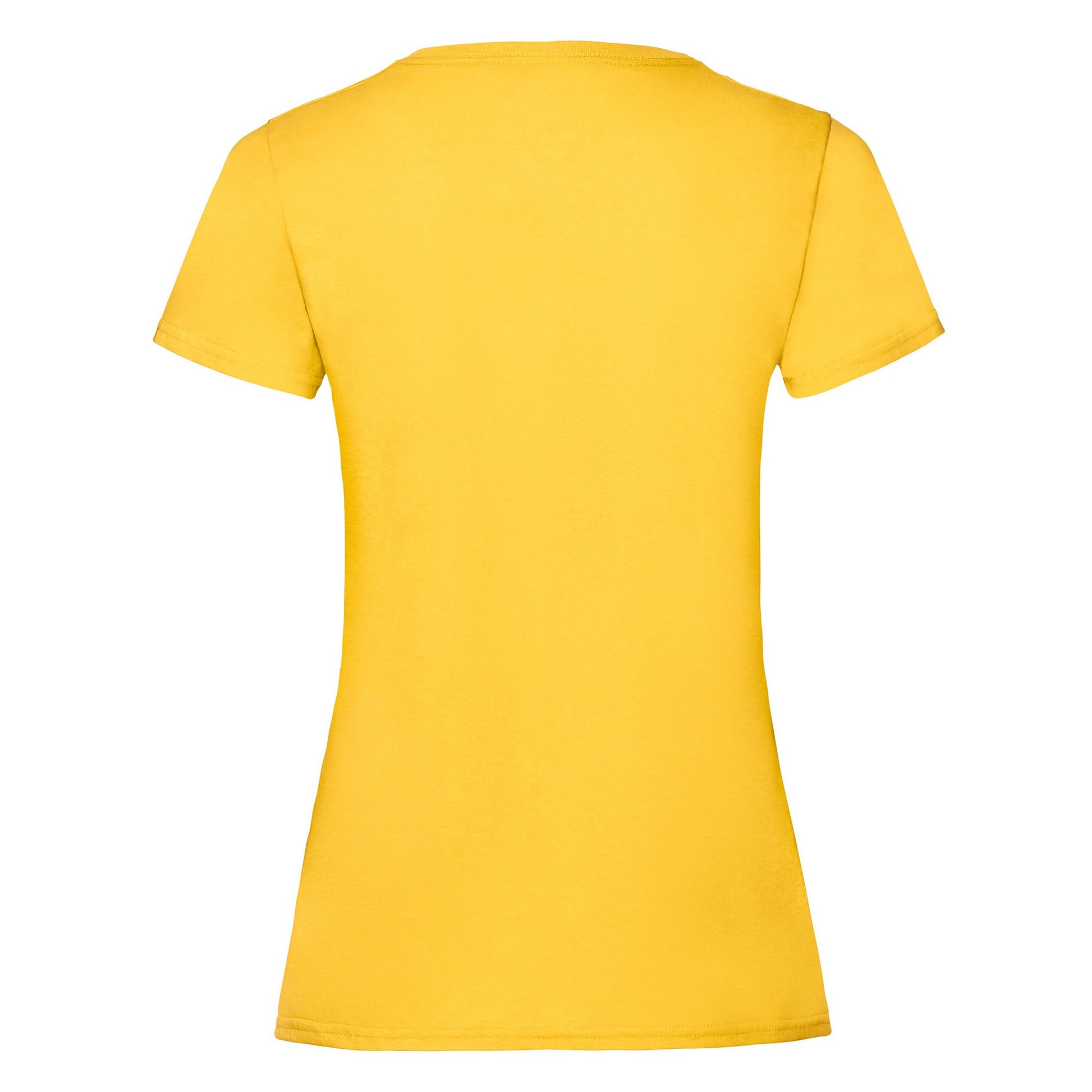 Sunflower - Back - Fruit of the Loom Womens-Ladies Lady Fit T-Shirt