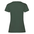 Bottle Green - Back - Fruit of the Loom Womens-Ladies Lady Fit T-Shirt