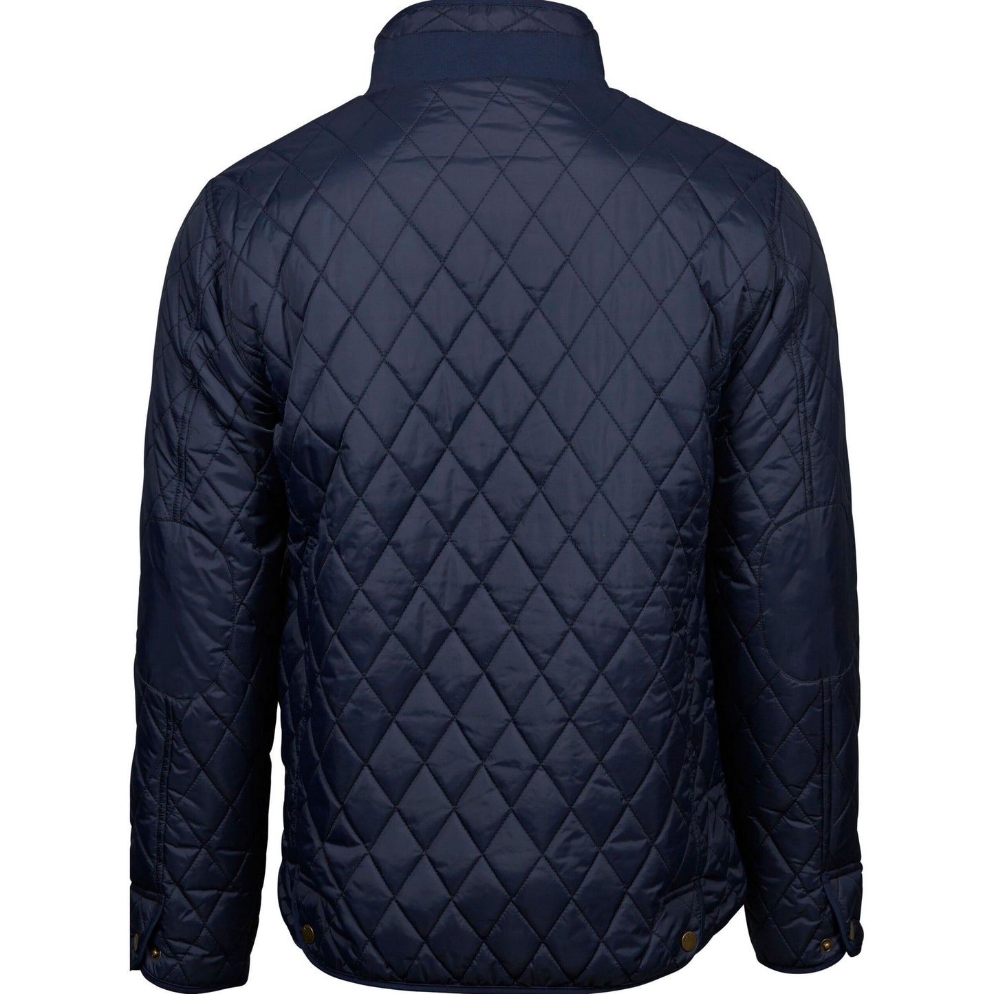 Deep Navy - Back - Tee Jays Mens Richmond Padded Jacket