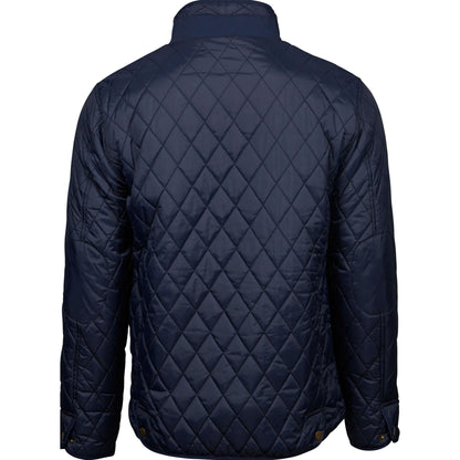 Deep Navy - Back - Tee Jays Mens Richmond Padded Jacket