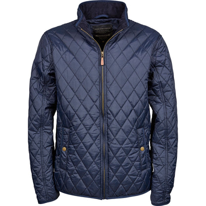 Deep Navy - Front - Tee Jays Mens Richmond Padded Jacket