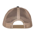 Black-Beige - Back - Native Spirit Unisex Adult Destroy Washed Trucker Cap