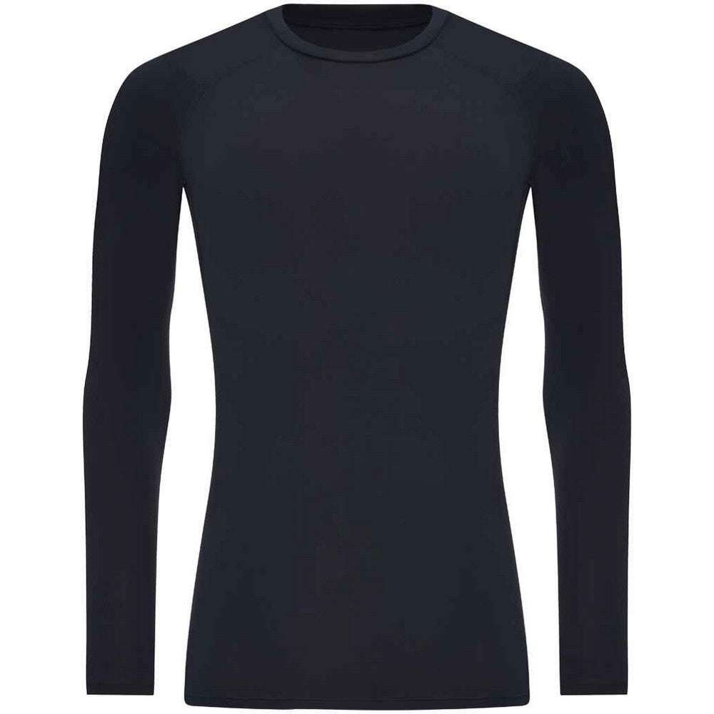 French Navy - Front - AWDis Cool Mens Active Recycled Base Layer Top