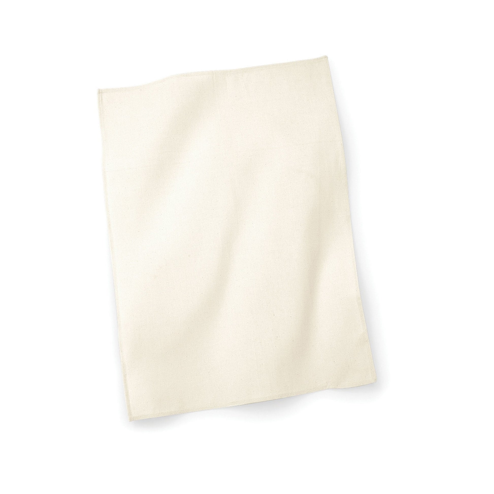 Natural - Front - Westford Mill Plain Tea Towel