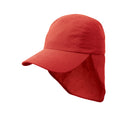 Red - Back - Result Childrens-Kids Legionnaires Cap